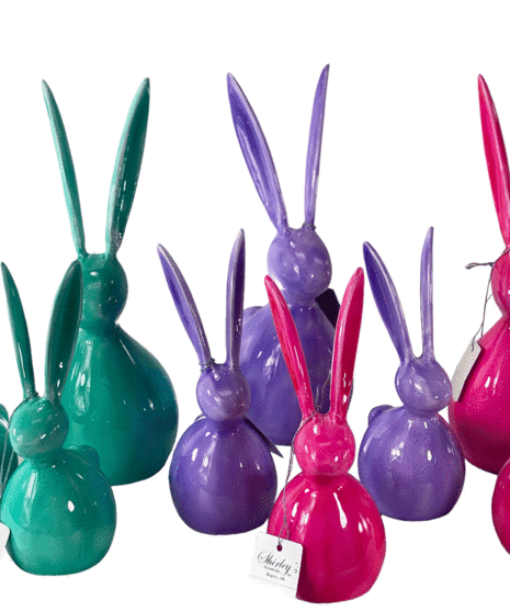 Vibrant Easter Bunnies